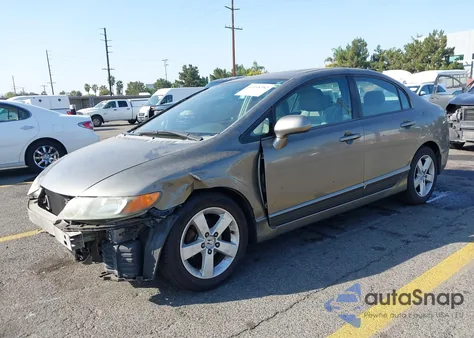 2007 Honda Civic Ex from USA, damaged, VIN 2HGFA16887H300547